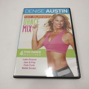 Denise Austin: Fat Burning Dance Mix - DVD By Denise Austin - VERY‎ GOOD